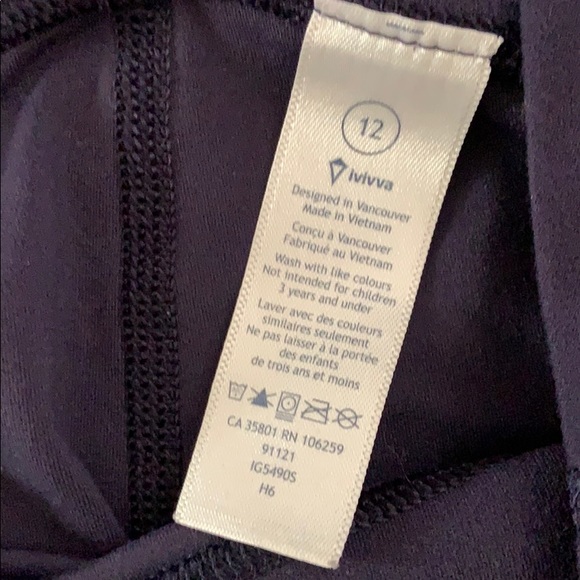 Ivivva navy pants - Picture 2 of 2